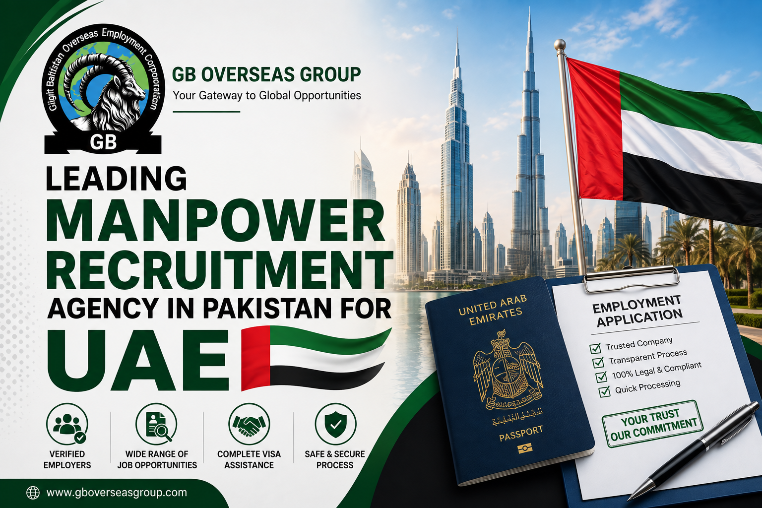 Leading Manpower Recruitment Agency in Pakistan for UAE